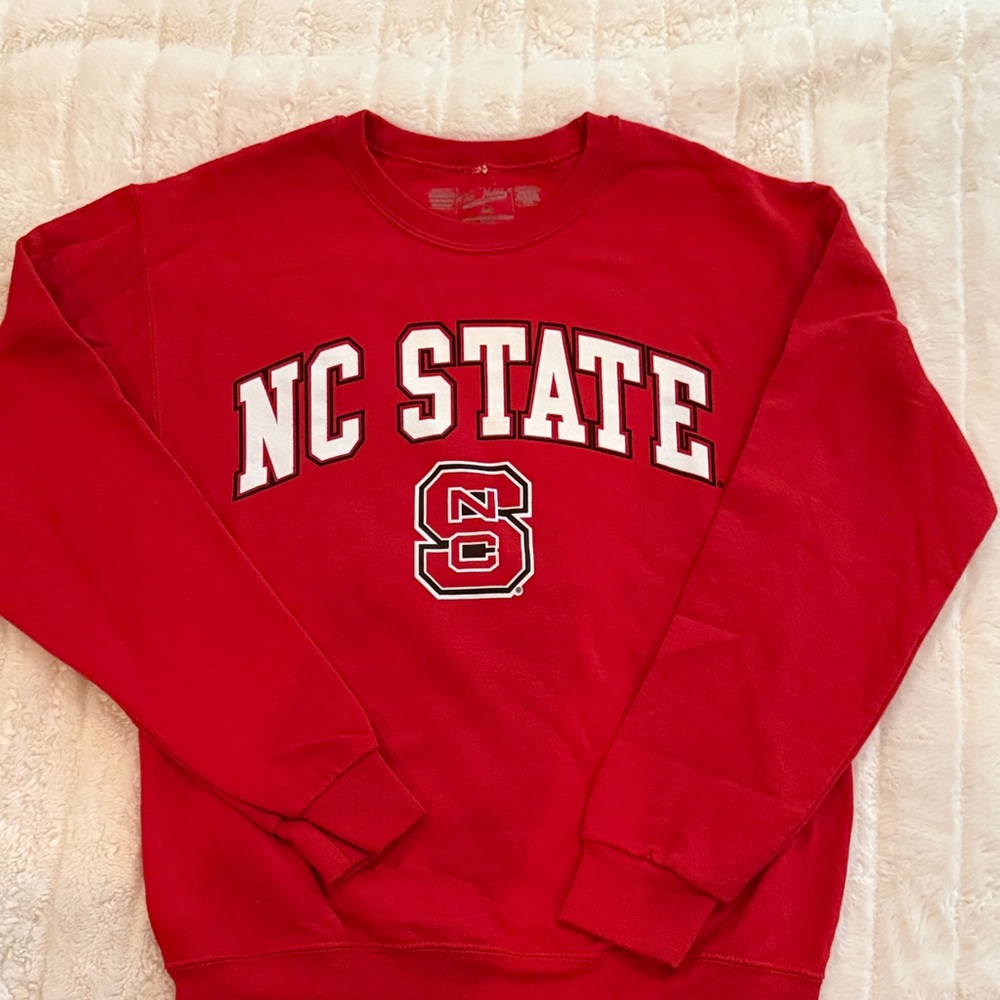 NC State Red Men's Crewneck Sweatshirt